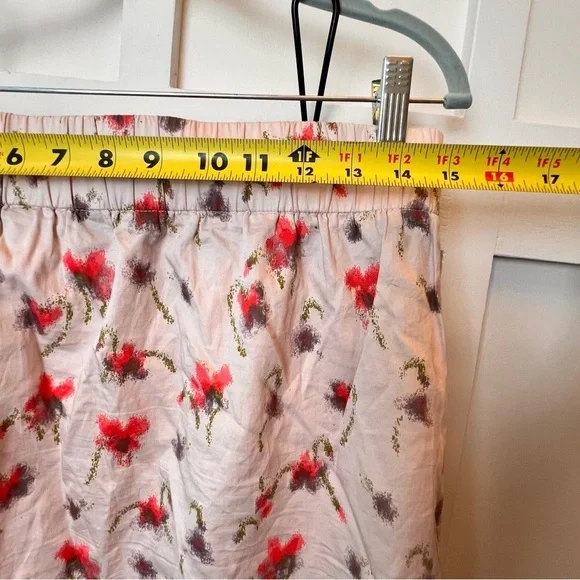 J. CREW Womens Size 8 Athletic Skirt Unlined Lightweight Splatter Paint Colorful - Picture 6 of 9